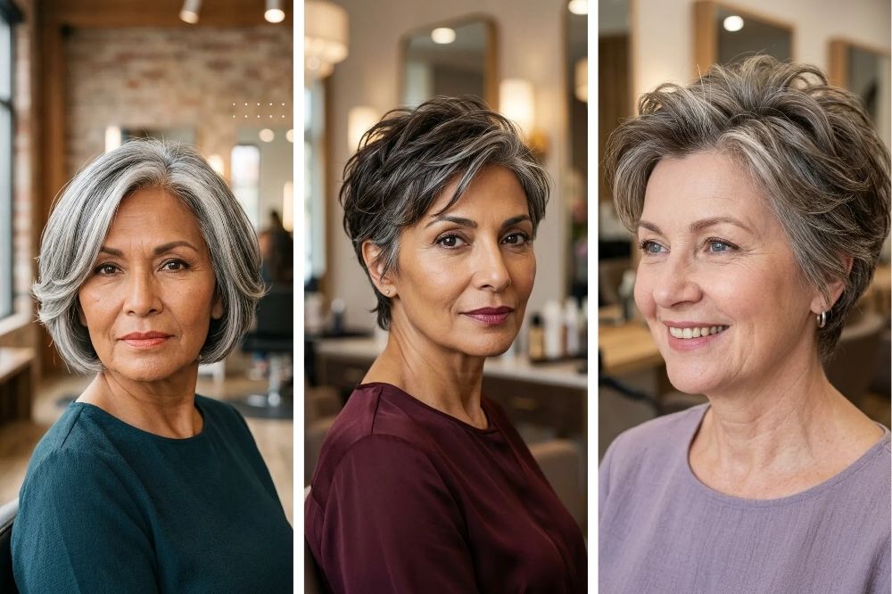 12 Short Layered Hairstyles for Women Over 60 to Try