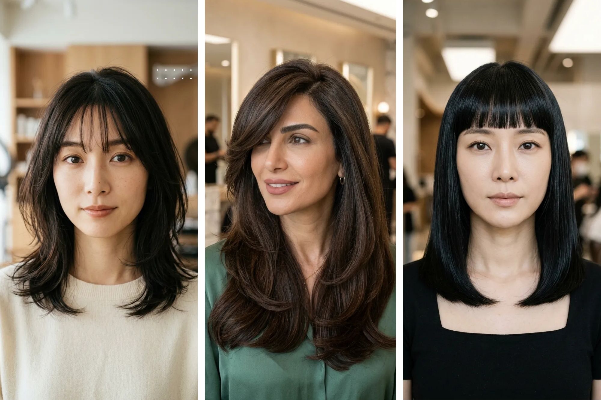 14 Bangs Hairstyles for Oval Face to Match Your Personal Style