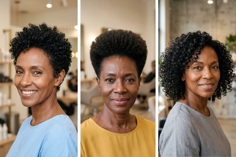 5 Sassy Haircuts for Black Women Over 50 for Natural Hair
