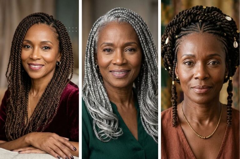 16 Elegant Braids for Black Women Over 50