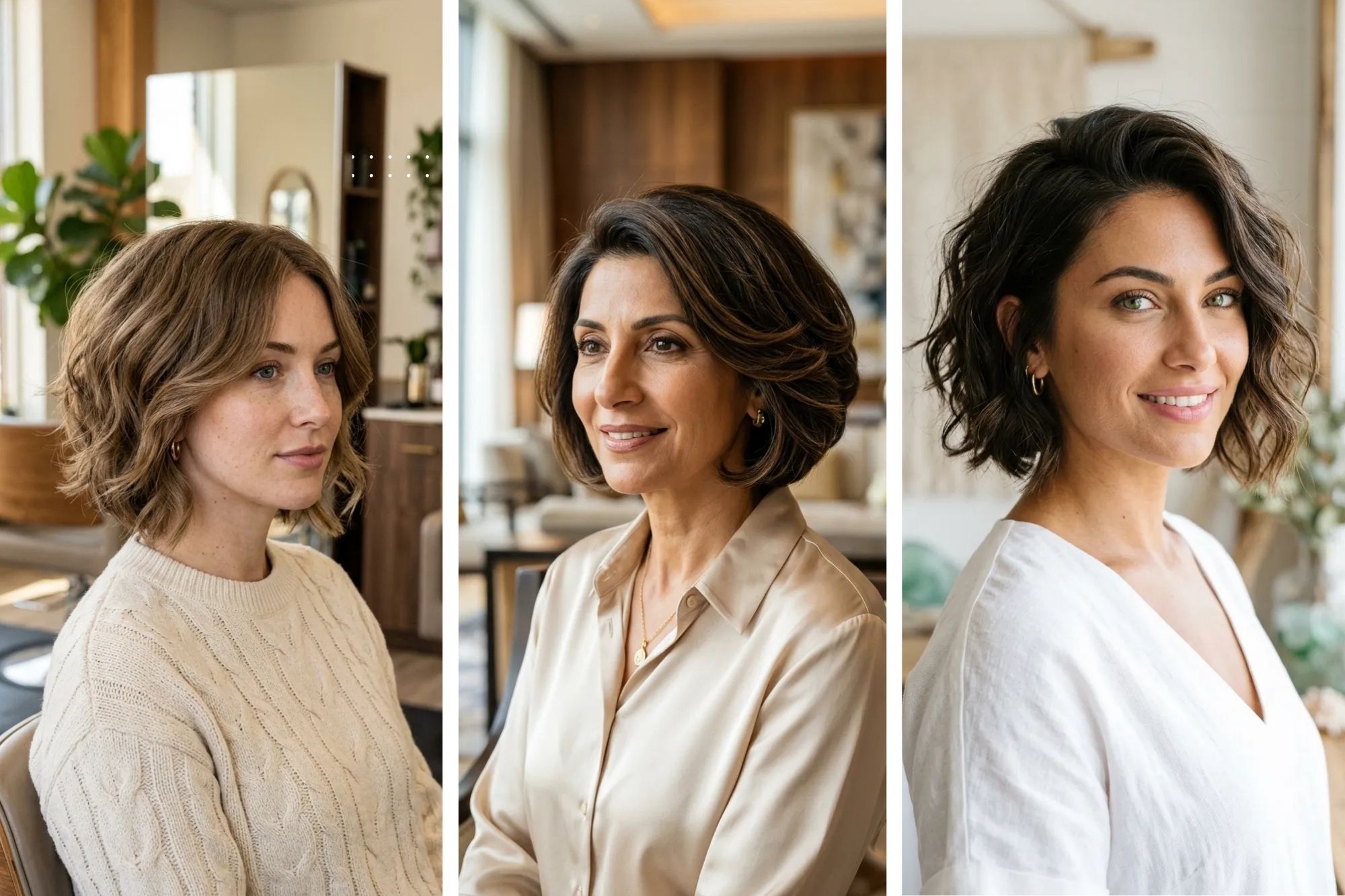 16 Stacked Bob Haircut With Layers for Naturally Wavy Hair