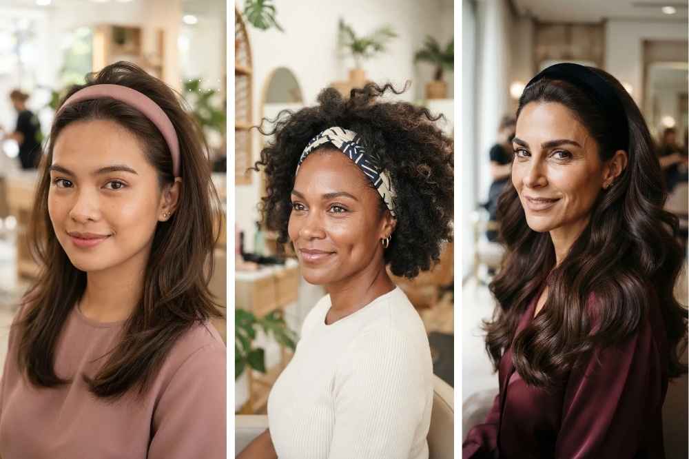 17 Headband Hairstyles for Different Hair Types