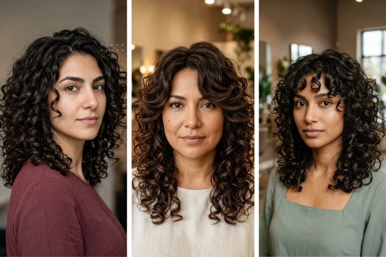 14 curly butterfly haircut