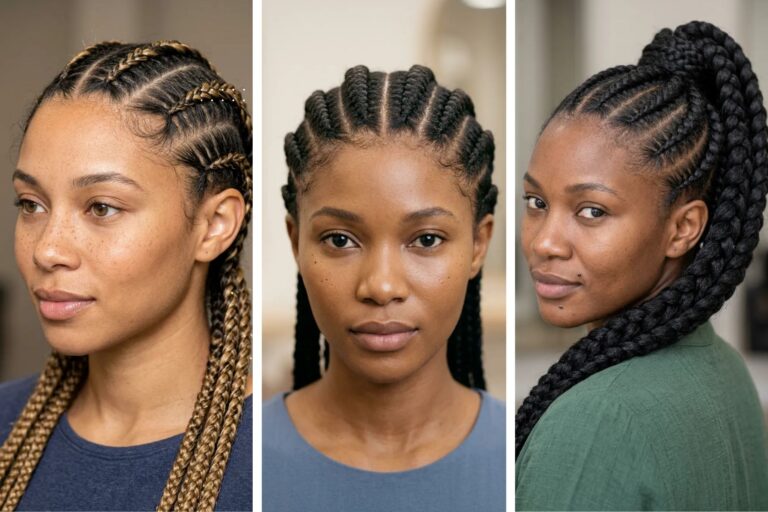 16 Straight Back Braids Cornrows Hairstyles