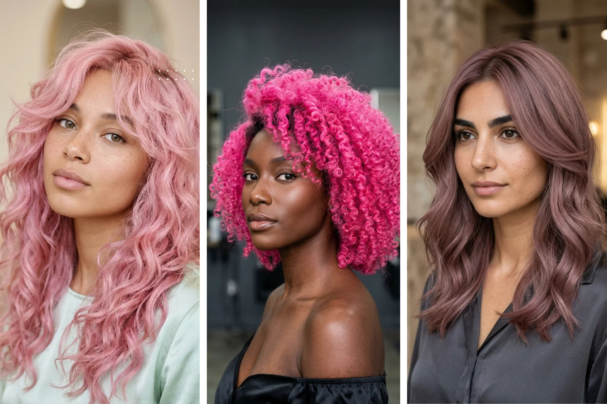 Pink Hairstyles
